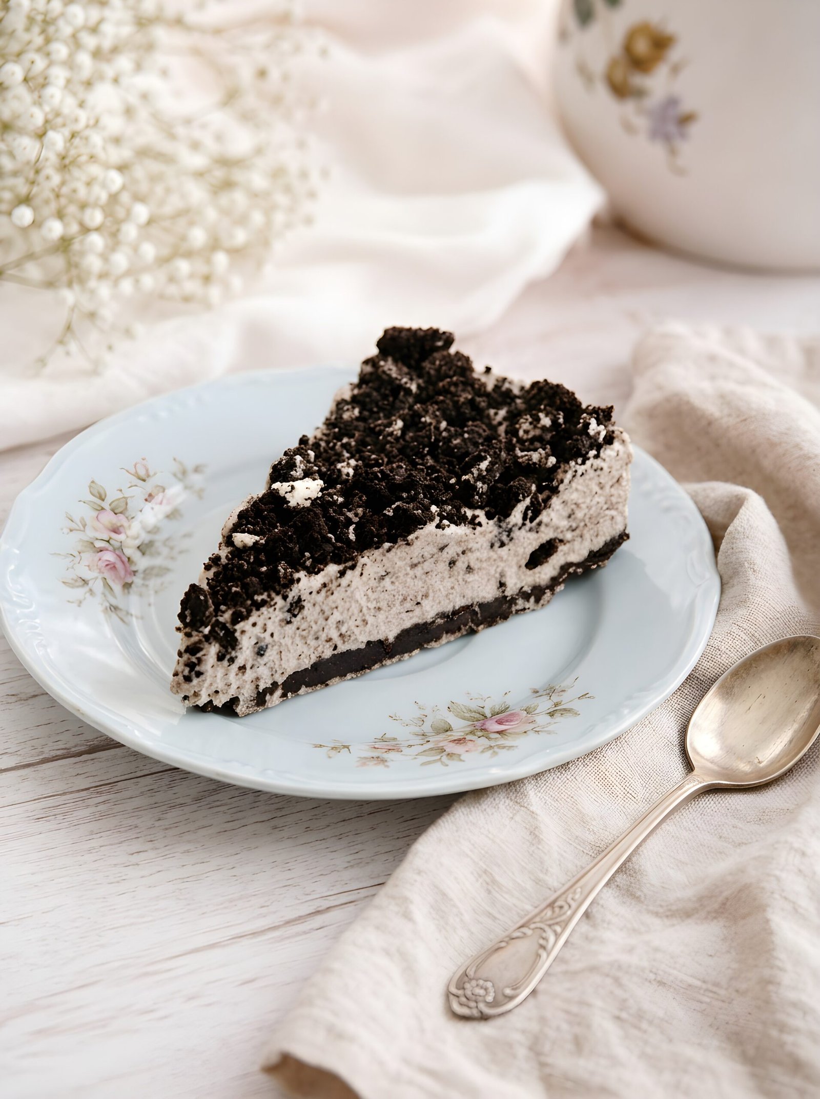 The Best Easy No-Bake Oreo Mousse Cheesecake Recipe