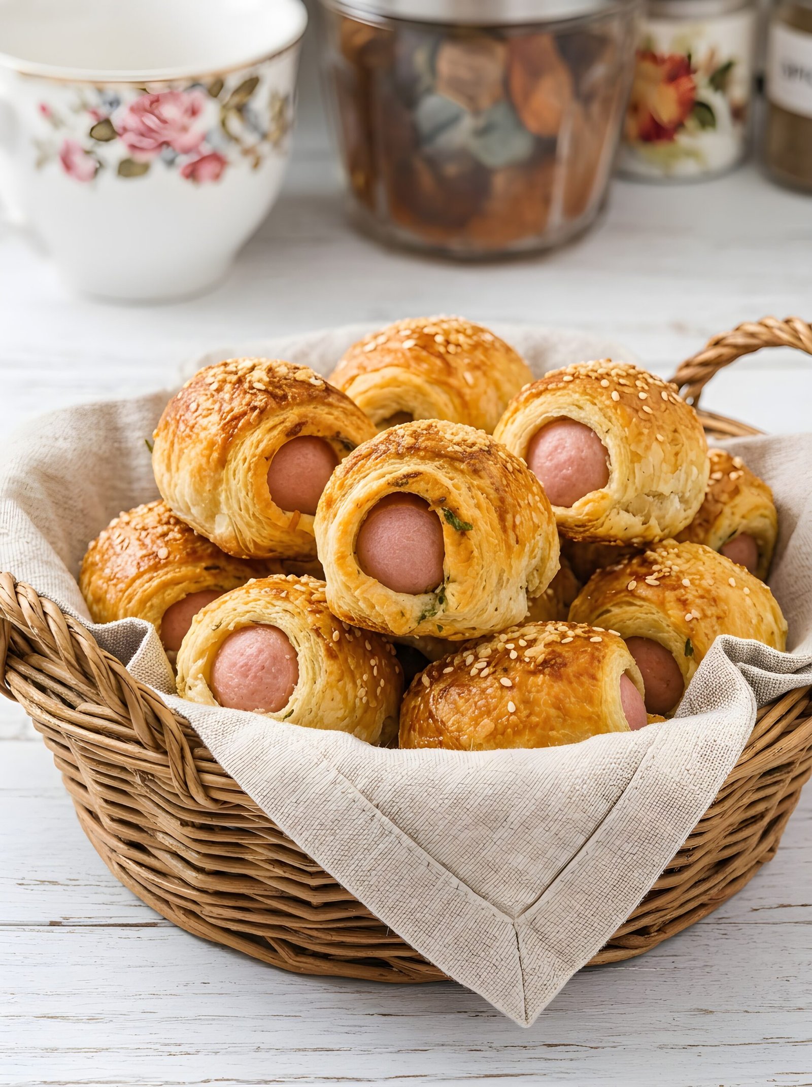 Homemade Sausage Buns Recipe – Easy, Soft & Delicious